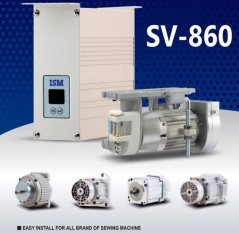 Motor direct drive ISM SV-860A+SM7-6560-KT2B para maquina Kingtex CT9000 -  220V 50/60Hz