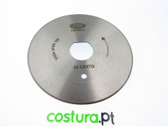 Lamina circular Rasor D100 Custom tariff 84482000 Made in IT